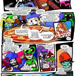 Admiral pizza issue #6 page 26 & Fanart