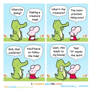 Finding my way to you.