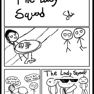 Comic: The Lady Squad (I am a boy)