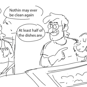 Necessary Cleaning (OCD CW)