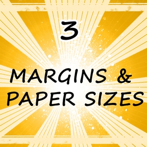 Margins and Paper Sizes