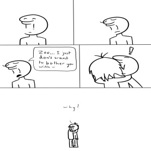 Felix and Zoe hug - MOUSECLICK [2]