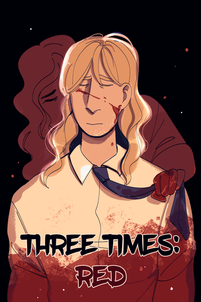 Three times: red