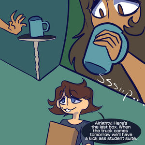 Love Birds in a Nest