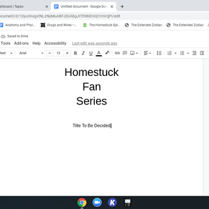 Rewriteing the Homestuck Fan Series