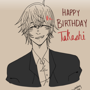 Happy (late) B-DAY, Takashi!!! 