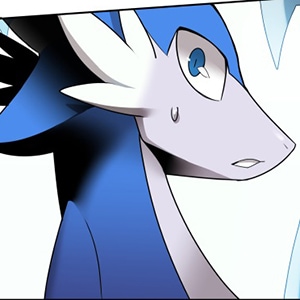 Golden-eyed Frosty Dragon