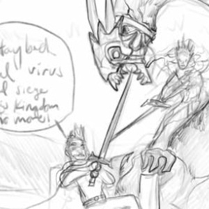 Stay back, Foul Virus