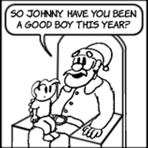 Johnny and Santa #1