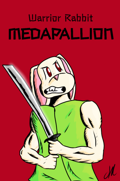 Warrior Rabbit Medapallion