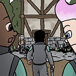 He's a hacker, he hacks stuff