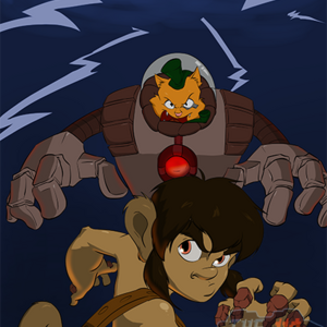 Rise of the Hungry Leprecaun Cyber-Cat