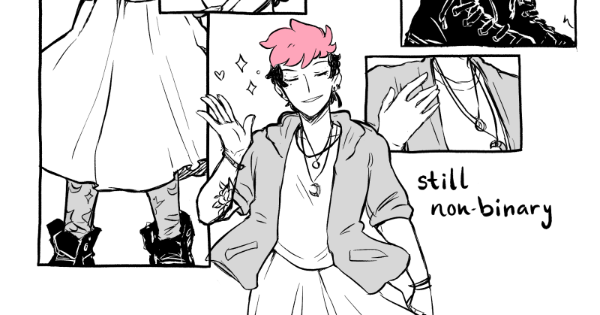 Read Not Your Binary :: Shirts and Skirts | Tapas Community