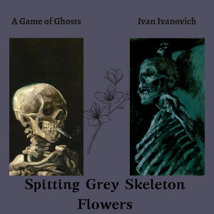 Spitting Grey Skeleton Flowers