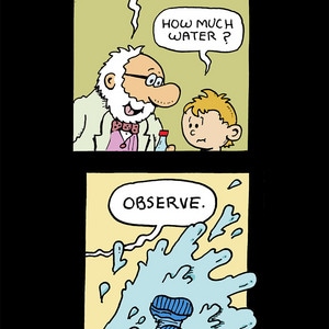 Professor Geo: Condensed Water