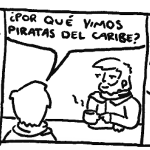 Piratas del Caribe, bla bla de bla bla