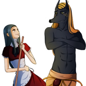 The maid and Anubis