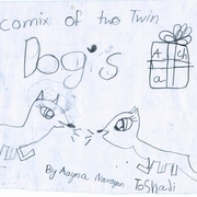 COMICS OF TWIN DOGS