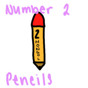 Number 2 Pencils