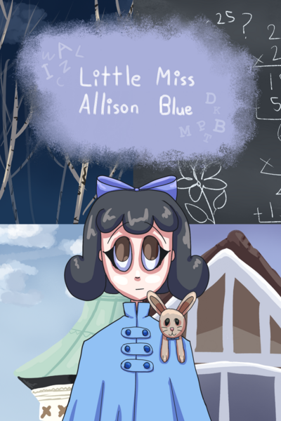 Little Miss Allison Blue