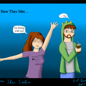 Val's not very good at this