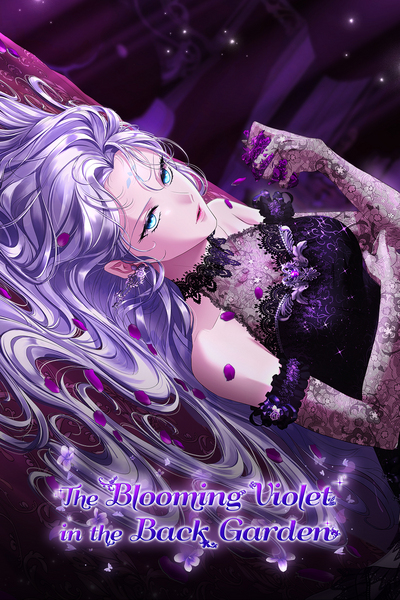 The Blooming Violet in the Back Garden