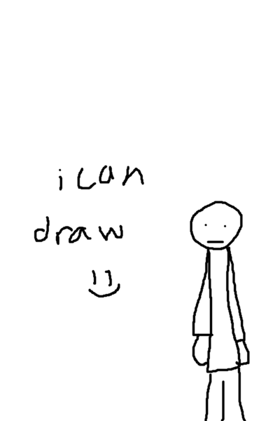 I can draw.