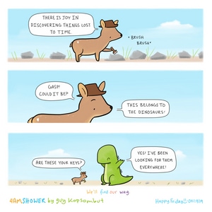 Discovery takes patience. 