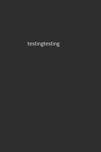 testingtesting