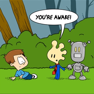 No. 4. You're Awake!