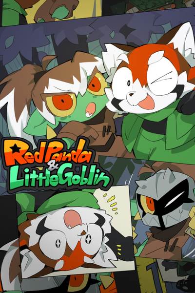 Red Panda &amp; Little Goblin