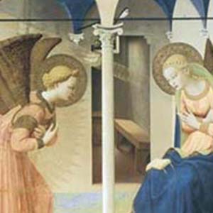 Fra Angelico. The Annunciation. 1430&ndash;1445.