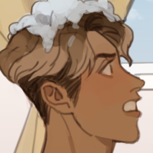 Extra: Merman AU - Bath time