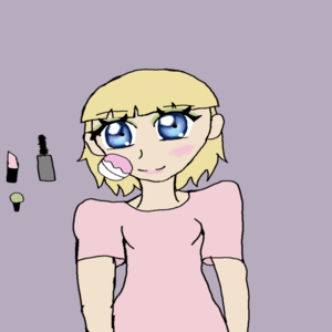 Amber Swan Makeup Comic Game 