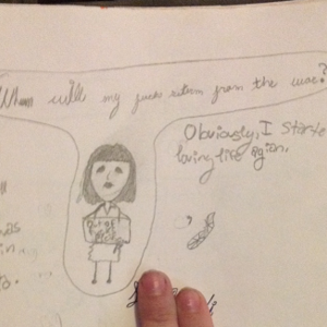 I drew this in Geometry last year lol ((right after the Hairy pOoder))