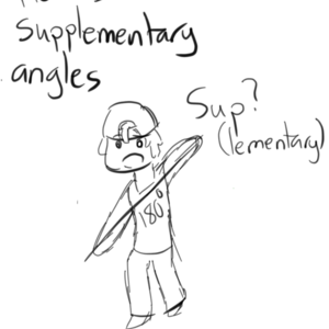 Supplementary angles