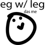 eg with leg