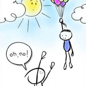 Remember all those colorful balloons?