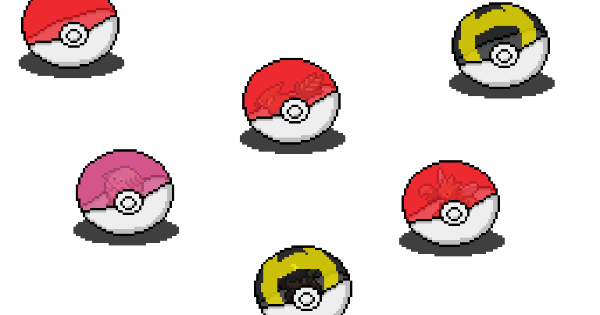 Read custom pokemon sprite collection :: more random pokeballs