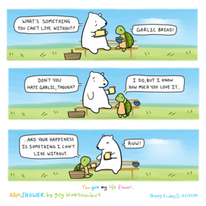 a delicious relationship.