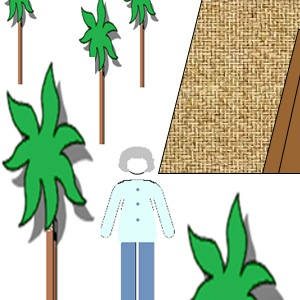 Rita Gelman Makes Friends in Irian Jaya