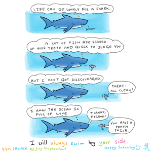 Let's smile together.