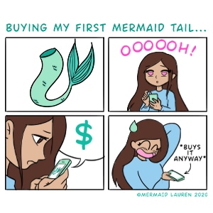 Buying My First Mermaid Tail...