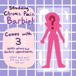 Chronic pain barbie