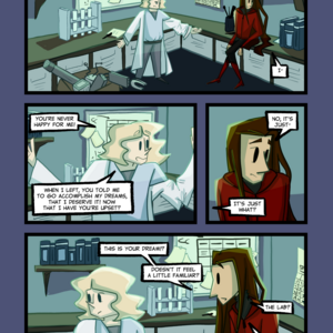 "Aren't you going to congratulate me?" 