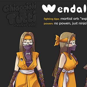Character design: Pamela/Wendal