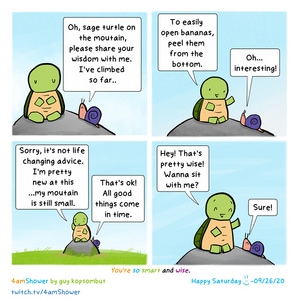 a bit of advice.
