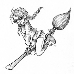 Amanda Inktober 2015 Part I