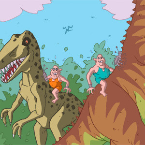 HIPSTERS vs. Dinosaurs, part 10