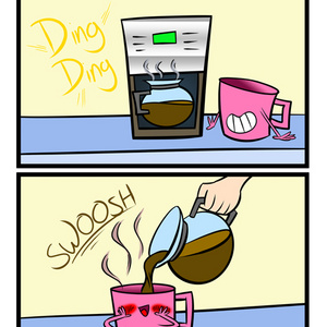 [Guest Comic] Coffee cycle